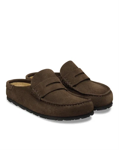 Birkenstock - Naples Wrapped Suede Leather Sandal - Carafe